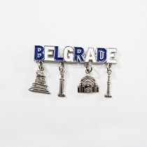 Magnet sa znamenitostima Beograda