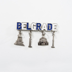 Magnet sa znamenitostima Beograda