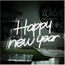 Happy New Year neon znak