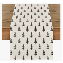 Novogodišnja traka za sto - jelke