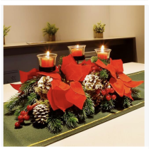 Novogodišnja dekoracija za sto  