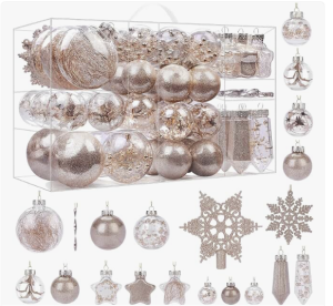 Set od 86 ukrasa za jelku