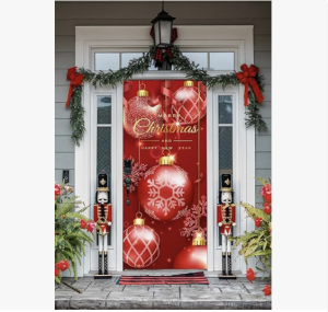 Novogodisnja girlanda za dekoraciju ulaznih vrata