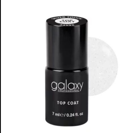 Završni nefiksirajući sjaj UV/LED GALAXY Silver Touch 7ml MAT