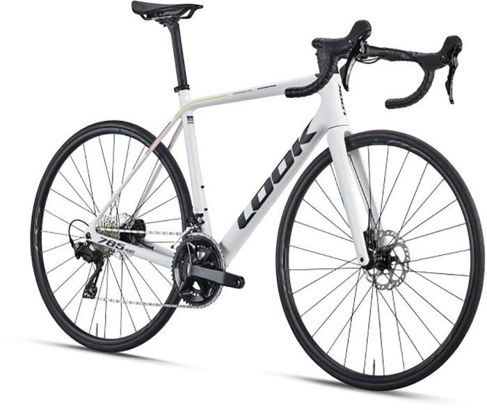 BICIKL LOOK 785 HUEZ Disc pro team white satin