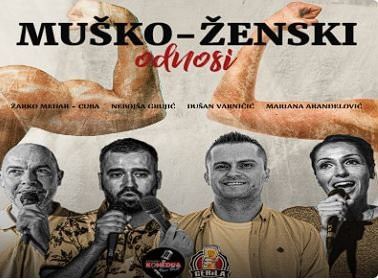 Stand up show Muško ženski odnosi