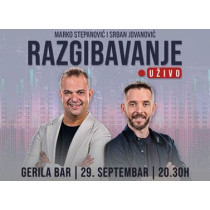 Razgibavanje uživo | 29.09 | Gerila bar