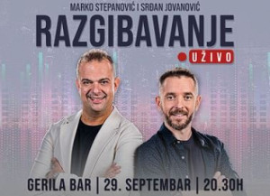 Razgibavanje uživo | 29.09 | Gerila bar