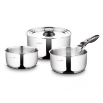 Aluminijumski setovi posudja - bela AKCIJA 3u1