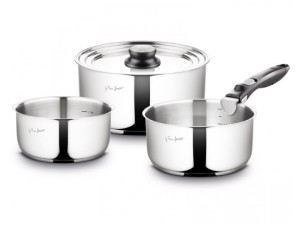 Aluminijumski setovi posudja - bela AKCIJA 3u1