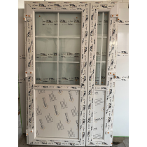 Ulazna Karolaj PVC vrata dvokrilna 130×200