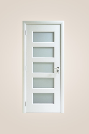 Sobna pvc vrata sa staklom 100×200