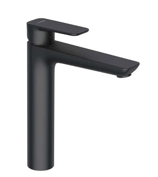 Pure&Style visoka baterija za lavabo mat crna