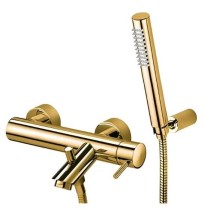 Light baterija za kadu sa tušem zlatna