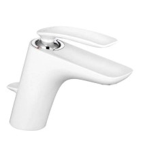 Balance baterija za lavabo bela