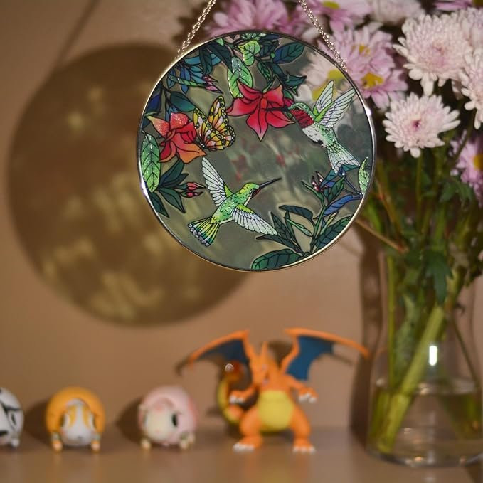 Stakleni ukras za dekoraciju prostora