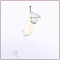 Ukras - šampanjska čaša