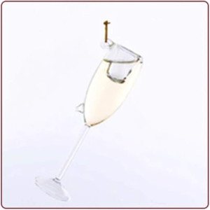 Ukras - šampanjska čaša