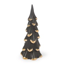 NOVOGODIŠNJA DEKORACIJA U OBLIKU CRNE JELKE H 20CM