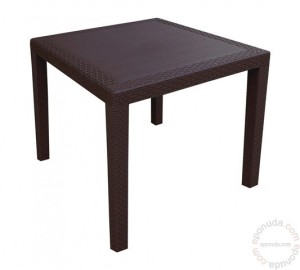 Baštenski sto Mega braon