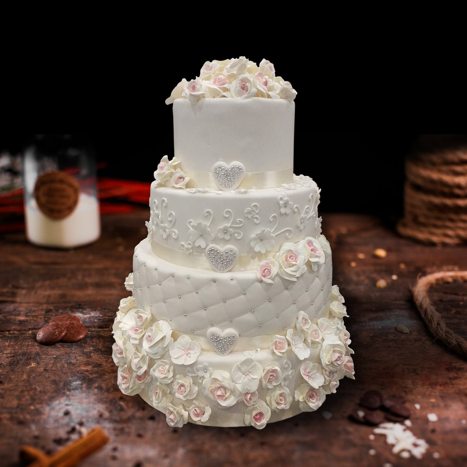 Svadbena torta - Torta od plazma keksa