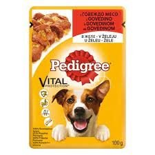 PEDIGREE Kesica za pse Adult Govedina u želeu 