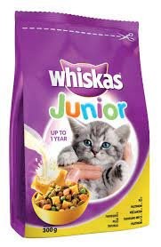 WHISKAS Briketi za mačiće JUNIOR Piletina,300g