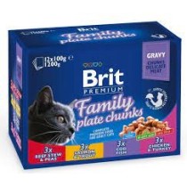 BRIT PREMIUM kesice, sočni komadići, family obrok