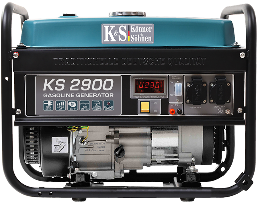 Generator KS2900 maks.2.9 kW radna snaga 2.5kW 230V K&S