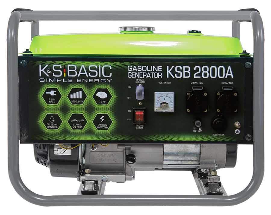 Agregat za struju K&S Basic maks. snaga 2.8kW radna snaga 2.5kW K&S