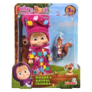 Maša i medved - Životinje