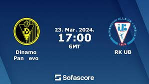 Rukometna utakmica  DINAMO PANČEVO-RK UB