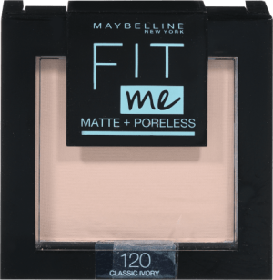 Maybelline New York Fit Me Matte kompaktni puder 120