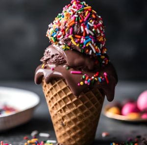 Sladoled crna čokolada