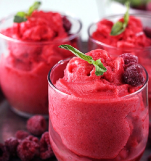 Malina sorbet