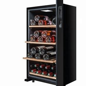 Le Sommelier Vinska vitrina LS52 BLACK